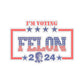 Felon 24 Cut Stickers